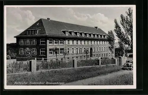 AK Donaueschingen, Karlsruher Kindersolbad