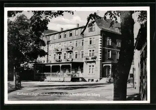 AK Schönwald bei Triberg, Kurhaus und Jugenderholungsheim Viktoria