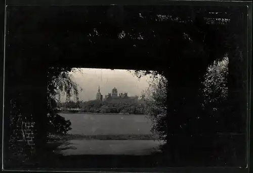 Fotografie unbekannter Fotograf, Ansicht Stralsund, Blick zur St. Marien Kirche