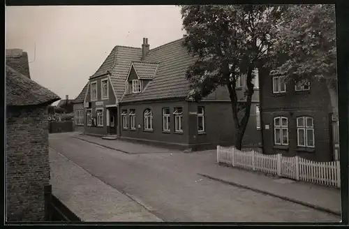 Fotografie unbekannter Fotograf, Ansicht St. Peter-Ording, Gasthaus Olsdorfer Krug