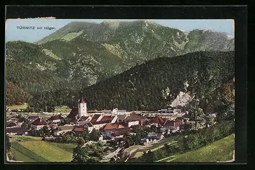 AK Türnitz, Ortspartie mit Höger