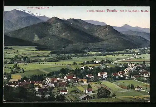AK Pernitz, Sommerfrische vor dem Schneeberg
