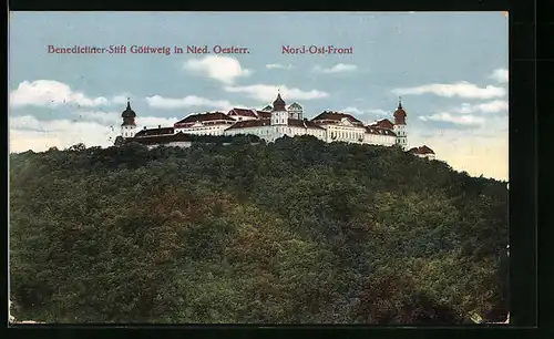 AK Göttweig, Benedictiner-Stift, Nord-Ost-Front