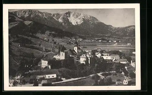 AK Puchberg, Ortsansicht am Schneeberg