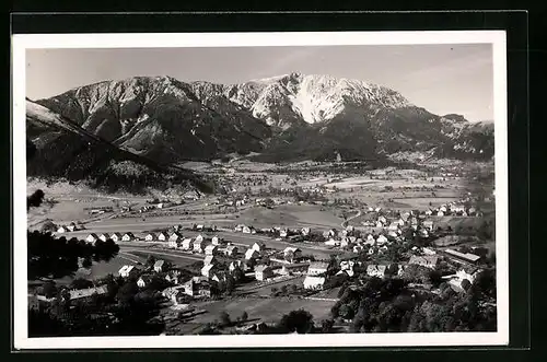 AK Puchberg, Ortsansicht aus der Vogelschau