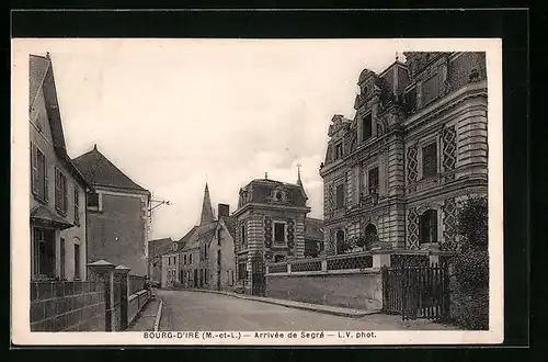 AK Bourg-d`Iré, Arrivée de Segré