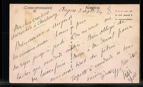 AK Angers, Rue Chaussée St-Pierre, Strassenpartie