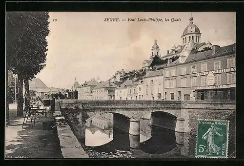 AK Segré, Pont Luis-Philippe, Les Quais