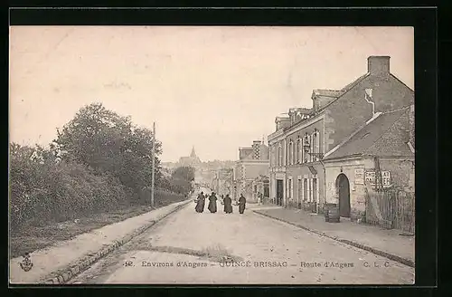 AK Quincé Brissac, Route d`Angers