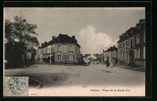 AK Vihiers, Place de la Boule d`or