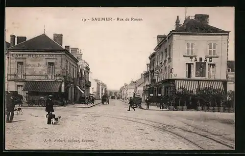 AK Saumur, Rue de Rouen