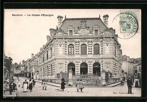 AK Saumur, La Caisse d`Epargne
