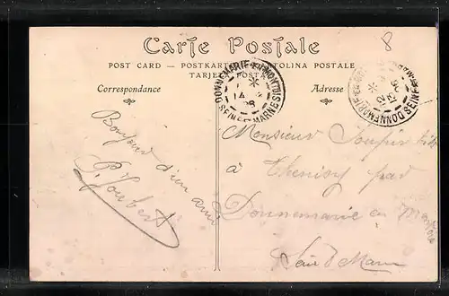 AK Saumur, Le Temple et ancienne Tour des Forlifications