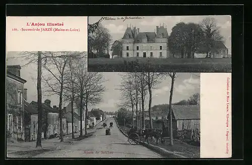 AK Jarzé, Rue de Seiches