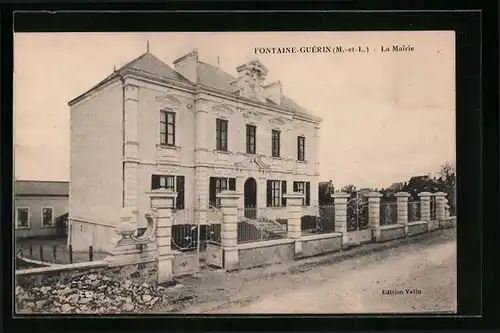 AK Fontaine-Guérin, La Mairie