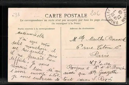 AK Briollay, Passage d'un troupeau sur le Loir