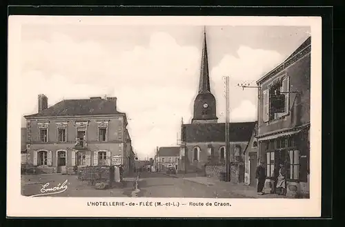 AK L'Hotellerie-de-Flée, Route de Craon