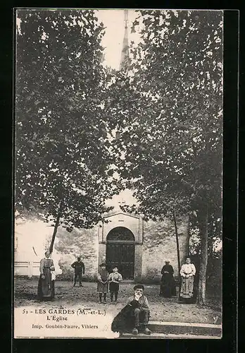 AK Les Gardes, L`Eglise