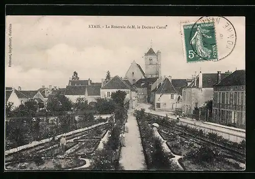 AK Etais, La Roseraie de M. le Docteur Carré