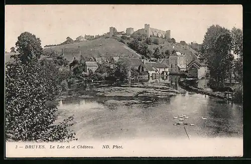 AK Druyes, Le Lac et le Chateau