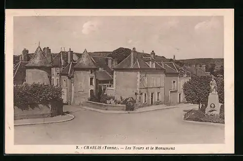 AK Chablis, Les Tours et le Monument