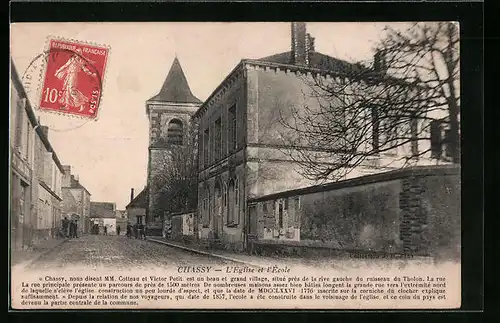 AK Chassy, L'Église et l'École