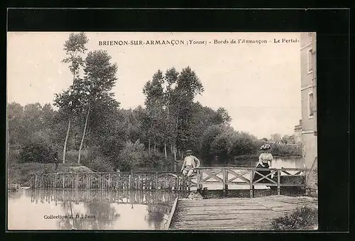 AK Brienon-Sur-Armancon, Bords de l'Armancon, Le Pertui