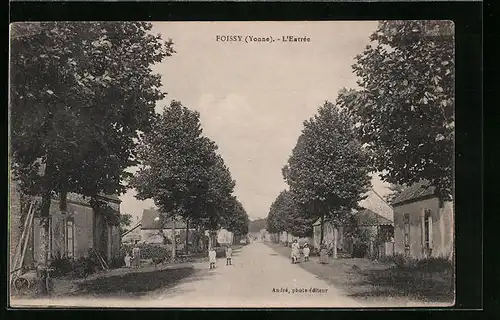 AK Foissy, L'Entrée