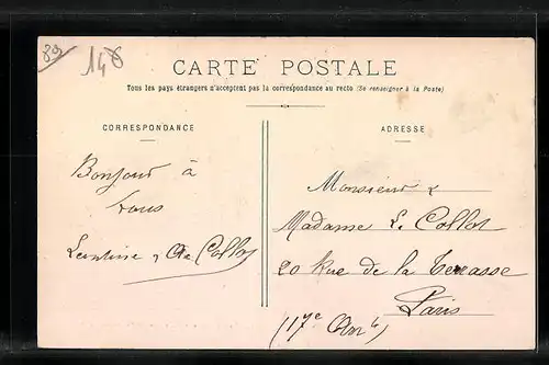 AK Sens, La Foire Aux Anes Sur Le Clos-Le-Roi