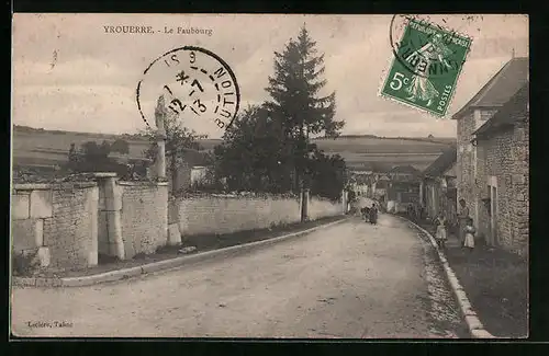 AK Yrouerre, Le Faubourg