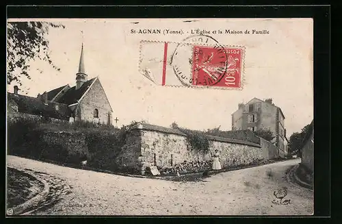 AK St. Agnan, L`Eglise et la Maison de Famille