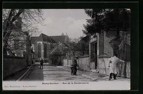 AK Neuvy-Sautour, Rue de la Gendarmerie
