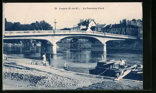 AK Lagny, Le Nouveau Pont