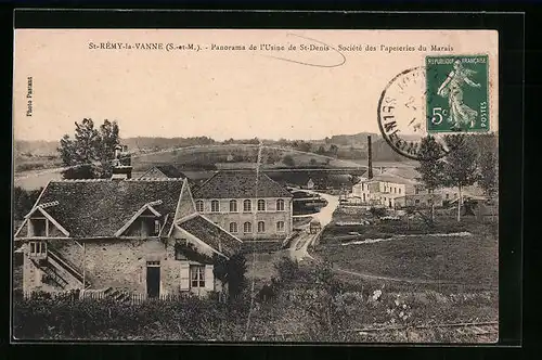 AK St-Rémy-la-Vanne, Panorama de l`Usine de St-Denis
