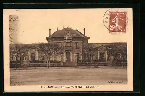 AK Vaires-sur-Marnes, La Mairie