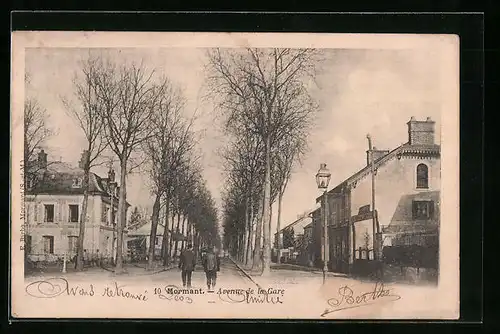 AK Mormant, Avenue de la Gare