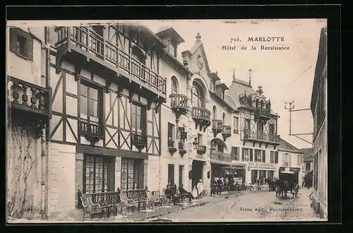 AK Marlotte, Hôtel de la Renaissance