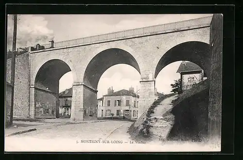 AK Montigny-sur-Loing, Le Viaduc