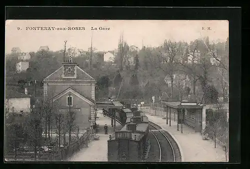 AK Fontenay-aux-Roses, La Gare