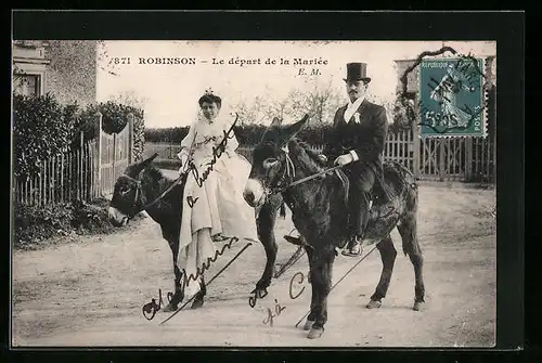 AK Robinson, Le départ de la Mariée