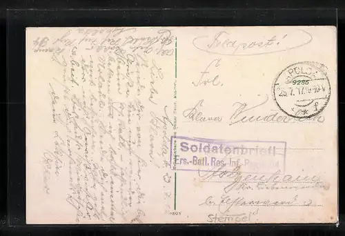 AK Apolda, Stadthaus, Marktplatz mit Litfasssäule, Heidenberg