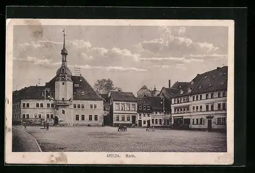 AK Apolda, Markt