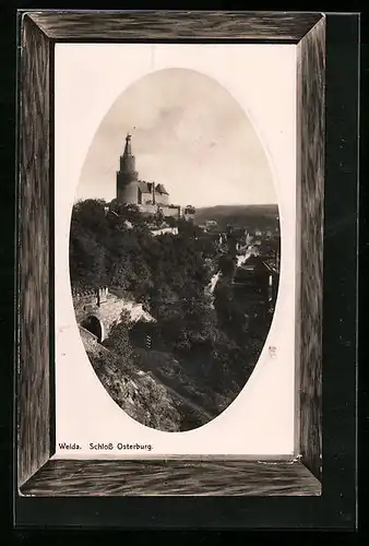 Präge-AK Weida, Schloss Osterburg
