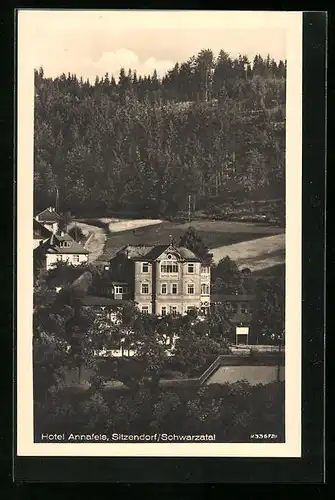 AK Sitzendorf /Schwarzatal, Hotel Annafels