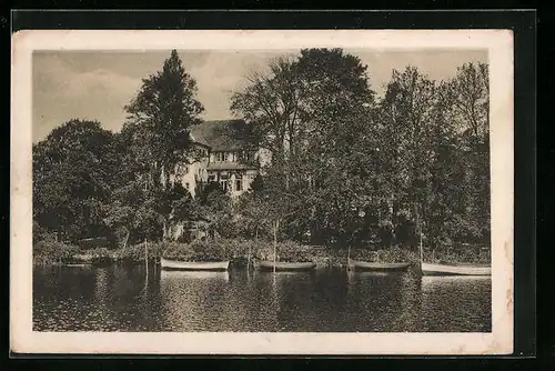 AK Kiel, Gasthaus Eiderkrug, Bes. H. Poeschke