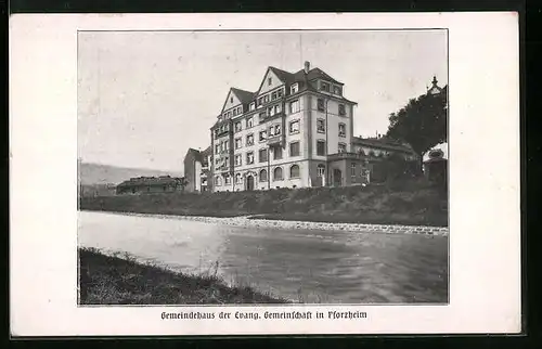 AK Pforzheim, Gemeindehaus der Evang. Gemeinschaft