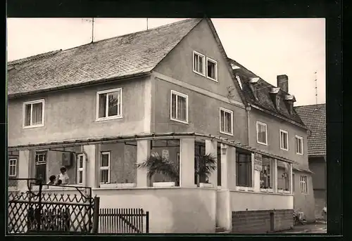 AK Döschnitz /Th., Gast- und Pensionshaus zur Weissen Sorbitz