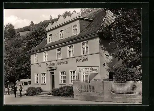 AK Rohrbach /Kr. Rudolstadt, Konsum-Gaststätte Auerhahn