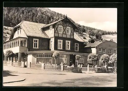 AK Sitzendorf /Th., FDGB-Erholungsheim Max Kirchner