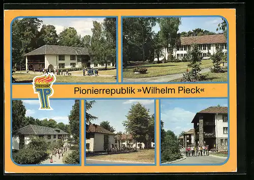 AK Altenhof /Werbellinsee, Pionierrepublik Wilhelm Pieck